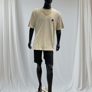 ZARA Beige Graphic T-Shirt
